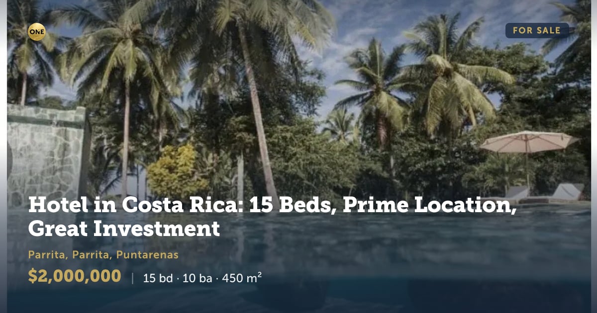 Commercial property for sale in Parrita, Puntarenas