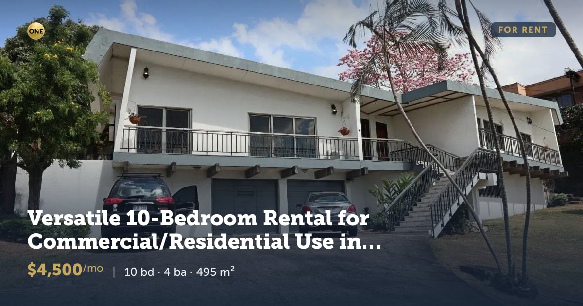 Versatile 10-Bed Commercial/Residential Rental in Prime San José ...