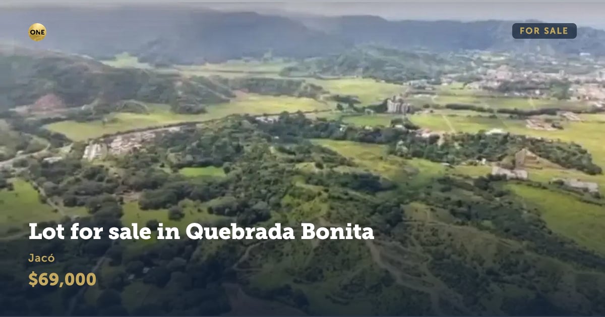 Lot for sale in Jacó, Puntarenas