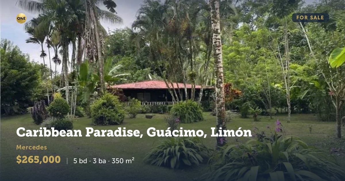 Casa en venta en Guácimo, Limón
