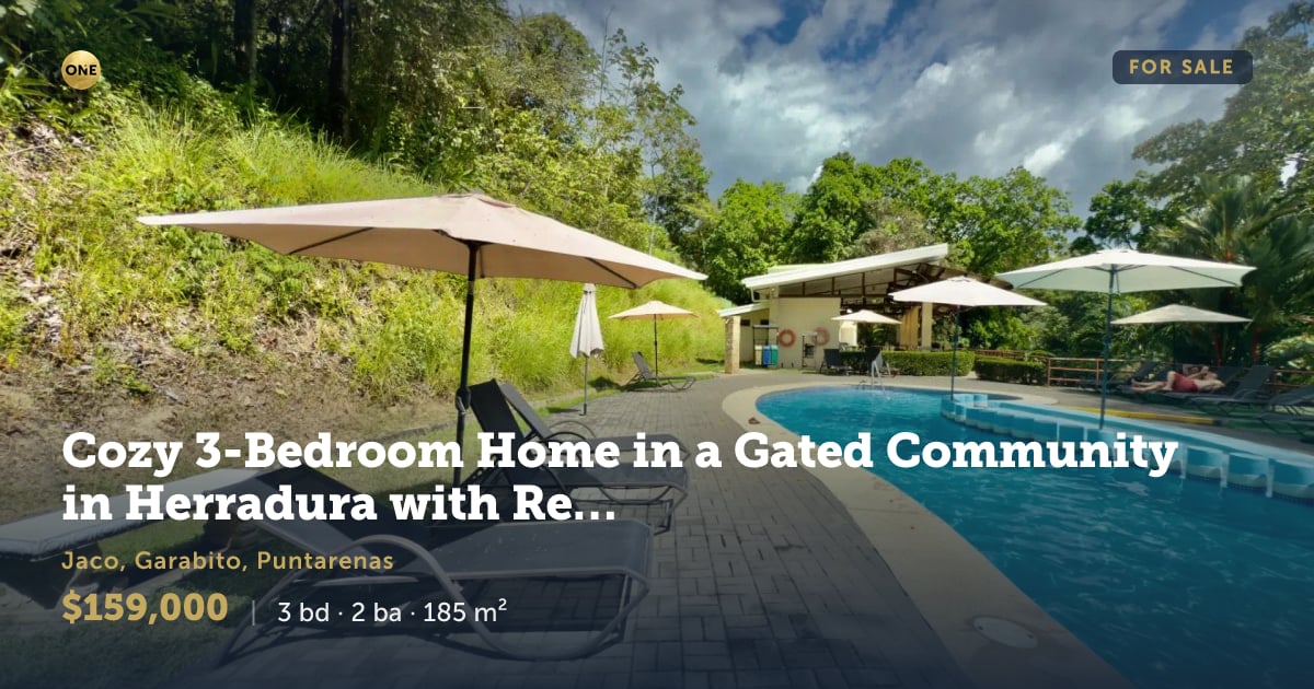 House for sale in Playa Herradura, Puntarenas