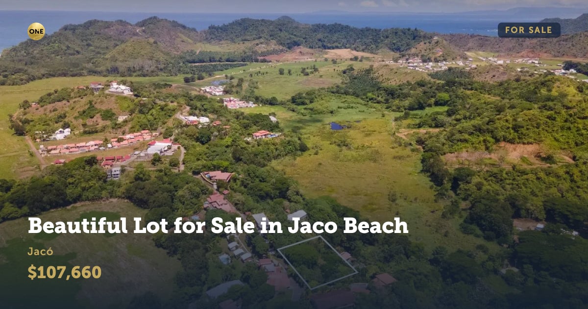 Lot for sale in Jacó, Puntarenas