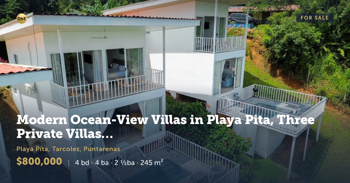 House for sale in Tárcoles, Puntarenas