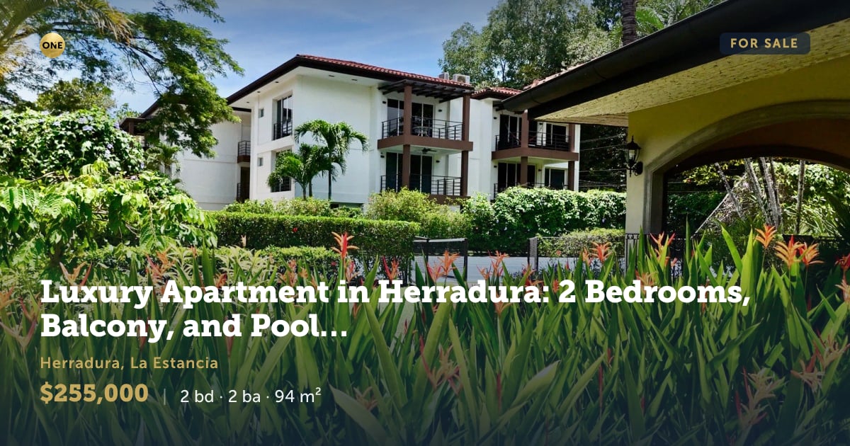 Condo for sale in Playa Herradura, Puntarenas
