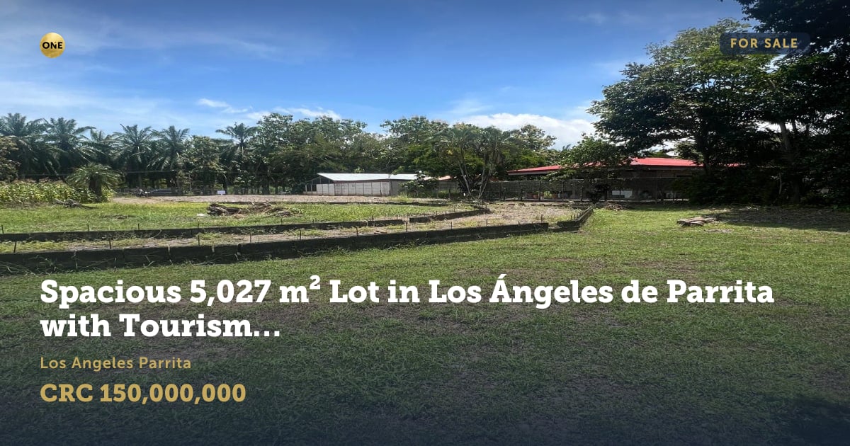 Lot for sale in Parrita, Puntarenas