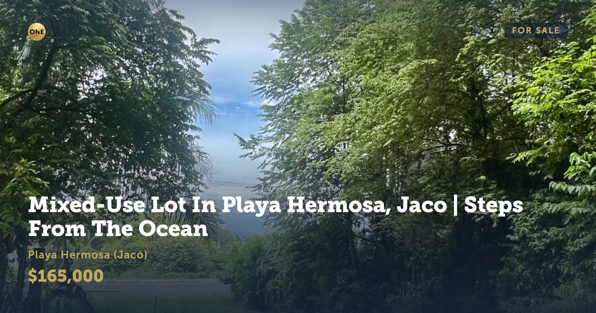Lot for sale in Playa Hermosa de Jacó, Puntarenas